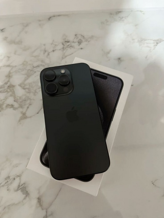 Детальное фото альт iPhone 15 Pro 256GB Black E sim от компании Нофелет