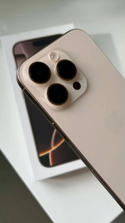 Детальное фото альт iPhone 16 Pro 256GB Desert Titanium от компании Нофелет