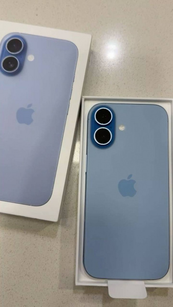 Детальное фото альт iPhone 17 256GB Mist Blue  E sim от компании Нофелет