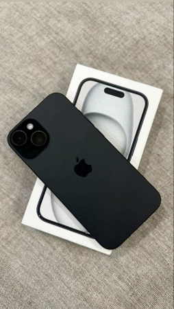 Детальное фото альт iPhone 15 128GB Black от компании Нофелет