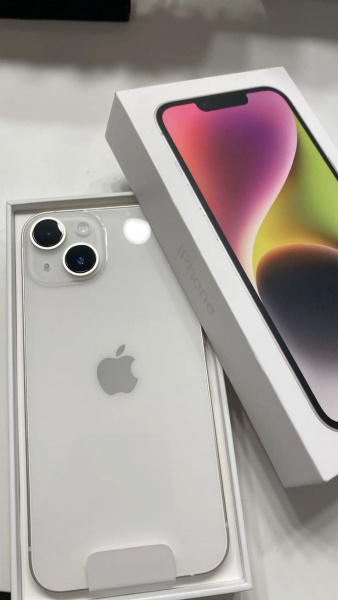 Детальное фото альт iPhone 14 256 GB Starlight от компании Нофелет