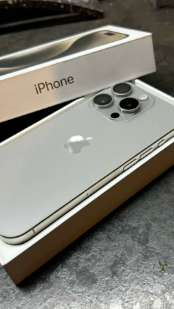 Детальное фото альт iPhone 15 Pro Max 256GB Natural Titanium от компании Нофелет