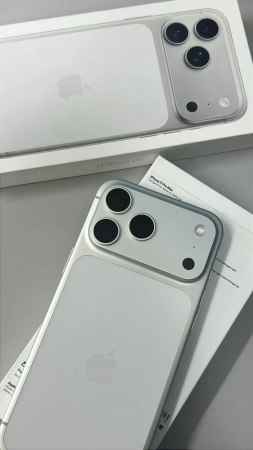 Детальное фото альт iPhone 17 Pro Max 256GB Silver  от компании Нофелет